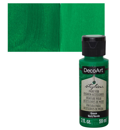 DASAL09-30 - DecoArt - Green - Stylin - Detail 1