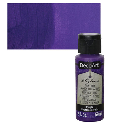 DASAL13-30 - DecoArt - Purple - Stylin - Detail 1