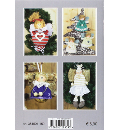 381501-159 - Stafil - Book by francesca, DiY angels - Carnets tissu - Detail 1
