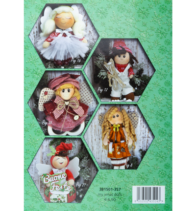 381501-357 - Stafil - Book, my xmas dolls - Tissu - Detail 1