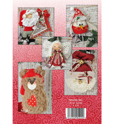 381501-362 - Stafil - Book, Noël Rouge - Tissu - Detail 1