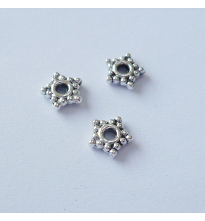 FLP-SP-001 - Nellie's Choice - Floral Spacers -  silver  nr. 1 - Floral Spacers - Detail 1