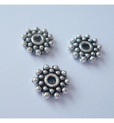 FLP-SP-002 - Nellie's Choice - Floral Spacers -  silver  nr. 2 - Floral Spacers - Detail 1