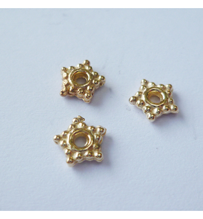 FLP-SP-007 - Nellie's Choice - Floral Spacers -  gold  nr. 7 - Floral Spacers - Detail 1