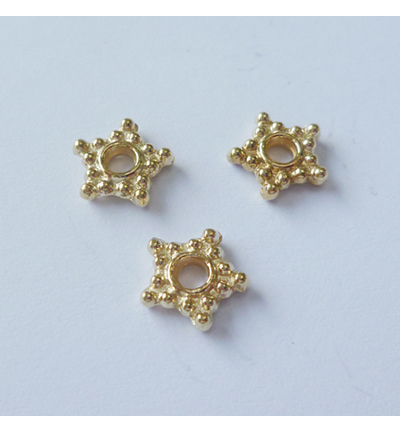 FLP-SP-009 - Nellie's Choice - Floral Spacers -  gold  nr. 9 - Floral Spacers - Detail 1