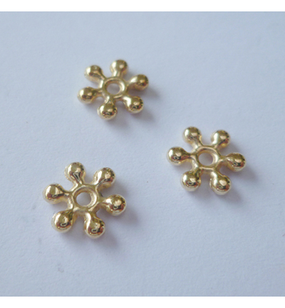 FLP-SP-012 - Nellie's Choice - Floral Spacers -  gold  nr. 12 - Floral Spacers - Detail 1