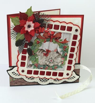 LR0435 - Marianne Design - Petra's Poinsettia - Creatables - Detail 14
