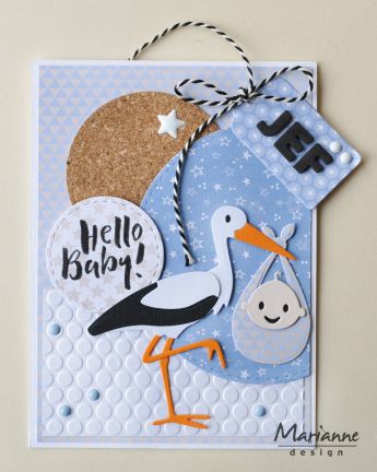 COL1387 - Marianne Design - Eline's Baby - Collectables - Detail 3