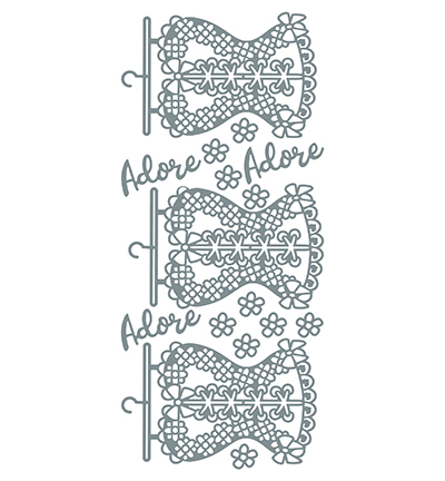 556801 S/S - JeJe - Corset Silver/Silver - Autres contours - Detail 1