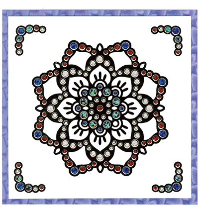 3.8033 - JeJe - Black Flowers - Jewelly - Detail 2 3.8033 - JeJe - Black Flowers - Jewelly - Detail 2