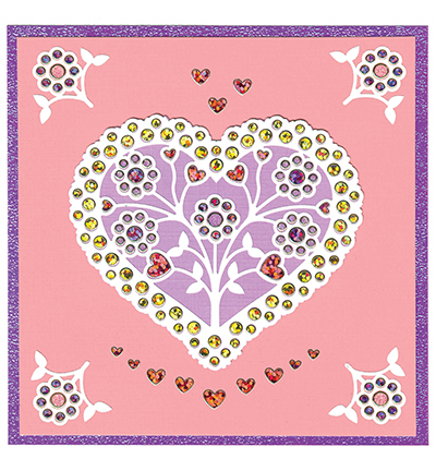 3.8034 - JeJe - White Hearts - Jewelly - Detail 2