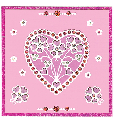 3.8035 - JeJe - White Hearts - Jewelly - Detail 2