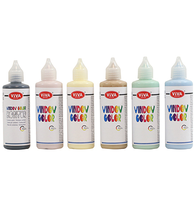 800303900 - ViVa Decor - Window Color Set Kids, Nordic Friends - Viva Window Color Kids Set - Detail 2