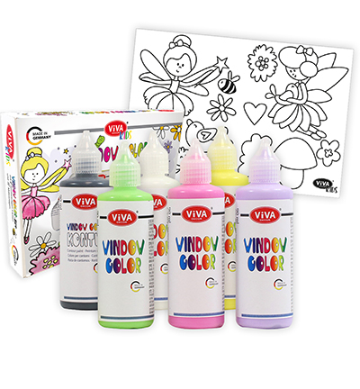 800303800 - ViVa Decor - Window Color Set Kids, Fairy Magic - Sets Window Color - Detail 3 800303800 - ViVa Decor - Window Color Set Kids, Fairy Magic - Sets Window Color - Detail 3