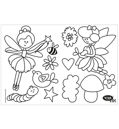 800303800 - ViVa Decor - Window Color Set Kids, Fairy Magic - Sets Window Color - Detail 5 800303800 - ViVa Decor - Window Color Set Kids, Fairy Magic - Sets Window Color - Detail 5