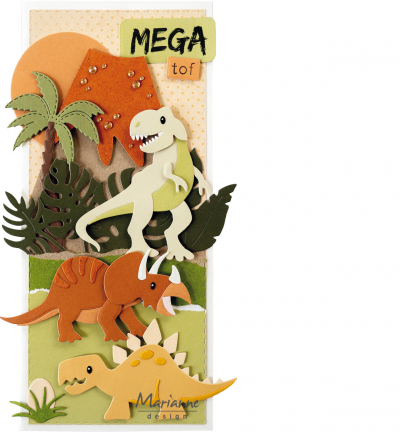 LR0722 - Marianne Design - Gate folding - Jungle - Arbres, Plantes - Detail 2