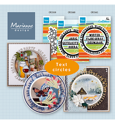 CR1560 - Marianne Design - Van harte cirkel by Marleen - Textes - Detail 2