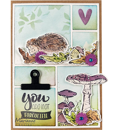 KJ1724 - Marianne Design - Encouraged - Textes - Detail 2