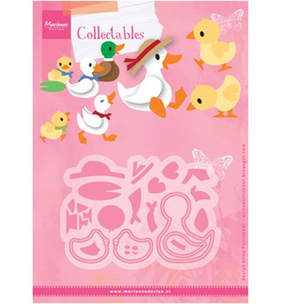 COL1428 - Marianne Design - Eline's duck family - Collectables - Detail 3