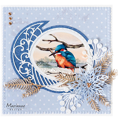 LR0731 - Marianne Design - Anja's Moon - Ciel, paysage, horizon - Detail 2