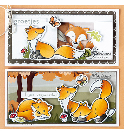 EC0192 - Marianne Design - Eline's Fox - Animaux - Detail 2