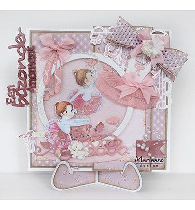 PL3503 - Marianne Design - Chipboard-Emotion - Project NL Chipboard - Detail 4