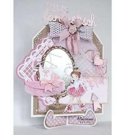 PL3503 - Marianne Design - Chipboard-Emotion - Project NL Chipboard - Detail 5