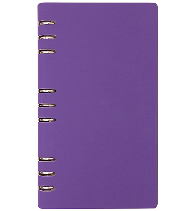SL-PES-PLAN05 - StudioLight - SL Slim planner Deep Purple Planner Essentials nr.05 - Planner - Detail 1