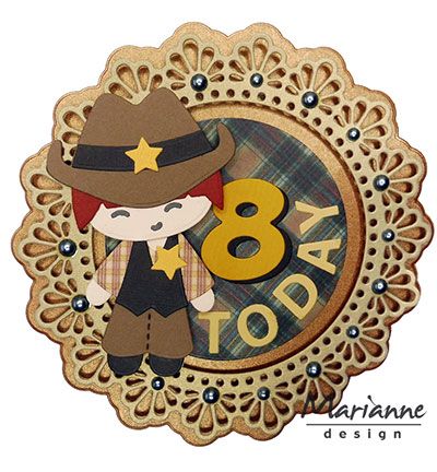 LR0474 - Marianne Design - Kim's Buddies - Creatables - Detail 2