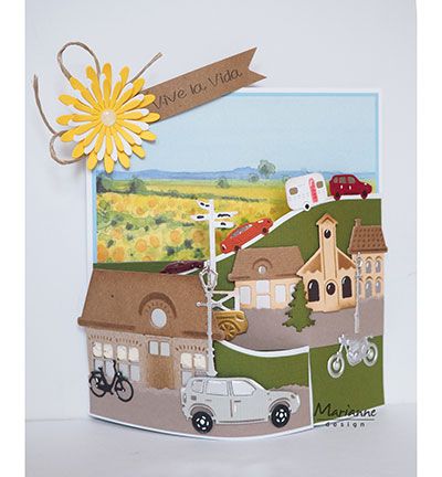 CR1418 - Marianne Design - Punch die: cars - Craftables - Detail 1