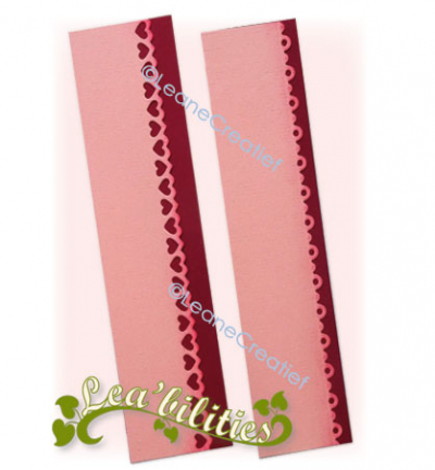 457.897 - Leane Creatief - Lea’bilitie Bords de cartes feston & Cœurs - Bords, coins - Detail 1