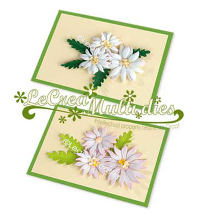 458.900 - Leane Creatief - Lea’bilitie, Marguerites - Fleurs - Detail 1