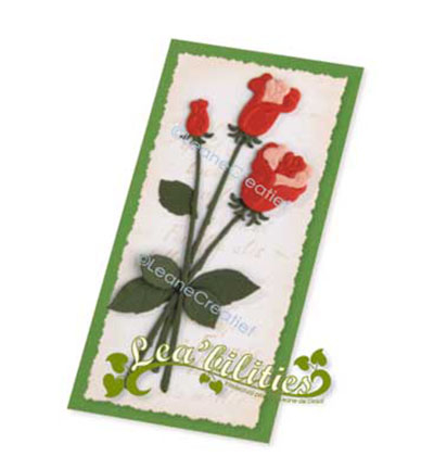 45.9457 - Leane Creatief - Lea’bilitie, Roses - Fleurs - Detail 1