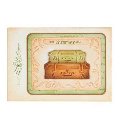 35.2120 - Leane Creatief - 2 x Little Frames - Gabarit de Gaufrage - Detail 1