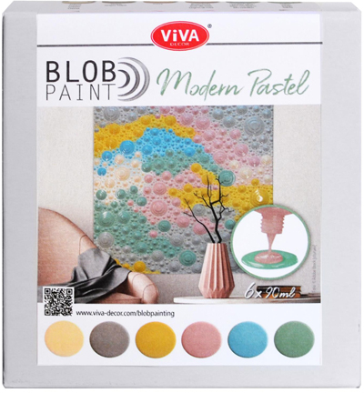 800311100 - ViVa Decor - Blob Paint FarbSet Modern Pastel - Sets - Detail 2