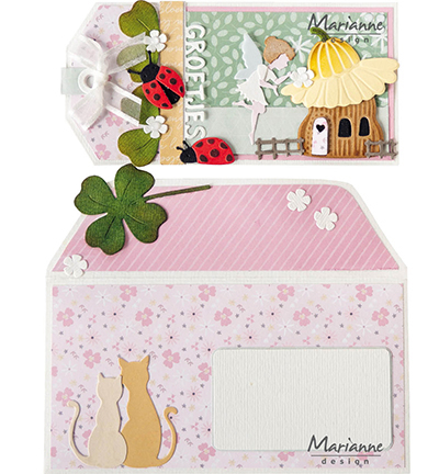 LR0743 - Marianne Design - Silhouette Fairy & Butterflies - Animaux - Detail 4