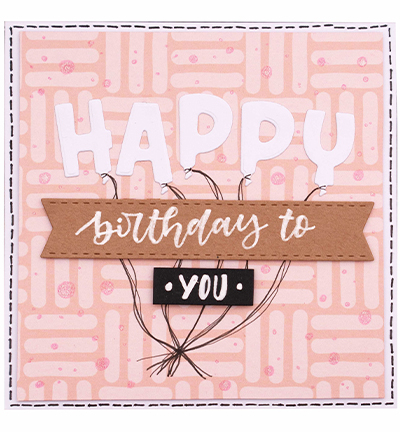 SL-ES-CD168 - StudioLight - Balloon alphabet Essentials nr.168 - Chiffres et lettres - Detail 4