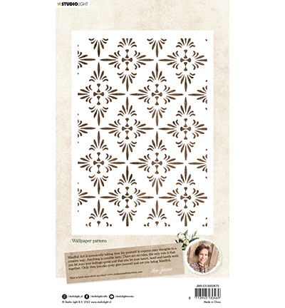 JMA-ES-MASK76 - Jenine's - Wallpaper pattern Essentials nr.76 - Fond d'écran - Detail 1