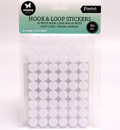 SL-ES-HLOOP01 - StudioLight - HOOK & LOOP stickers Round Essential Tools nr.01 - Hook & Loop - Detail 1