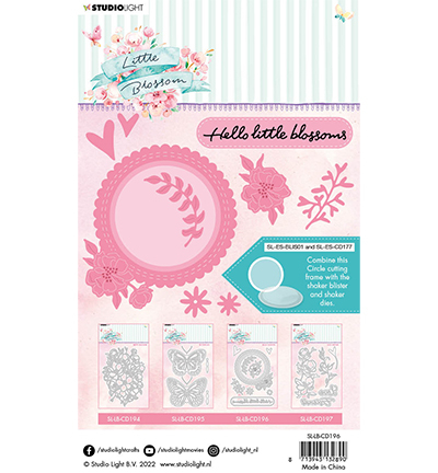 SL-LB-CD196 - StudioLight - Hello flowers Little Blossom nr.196 - Fleurs - Detail 1