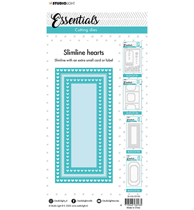 SL-ES-CD183 - StudioLight - Slimline hearts Essentials nr.183 - Slimline - Detail 1