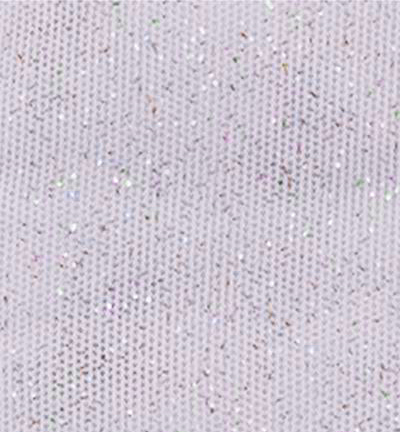 250084-1 - Stafil - Tulle precuts, Glitter white - Paillettés - Detail 1