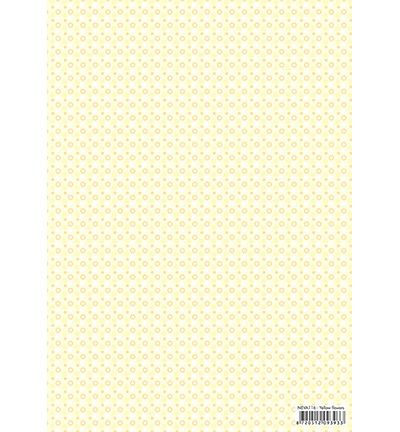 NEVA116 - Nellie's Choice - Yellow flowers - Background Sheet - Detail 2
