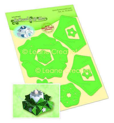 458.610 - Leane Creatief - Lea’bilitie, Bougeoir étoile 3D - Noël, hiver - Detail 1