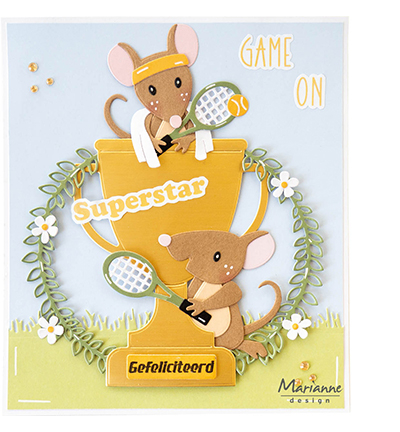 COL1437 - Marianne Design - Eline's mice family - Collectables - Detail 2