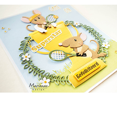 COL1437 - Marianne Design - Eline's mice family - Collectables - Detail 3