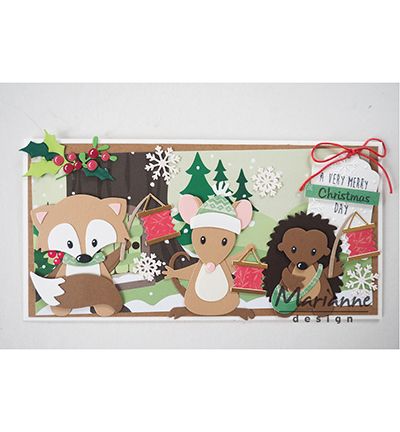 COL1437 - Marianne Design - Eline's mice family - Collectables - Detail 7