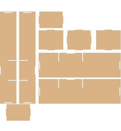 460.423.660 - Pronty - Cross Cabinet - Rangements - Detail 2