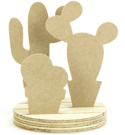 460.454.040 - Kippers - Set Cactus, sans socle decowood (422901999) - Plantes, arbres - Detail 2
