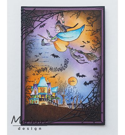 CR1422 - Marianne Design - Spiderweb - Automne, Halloween - Detail 2